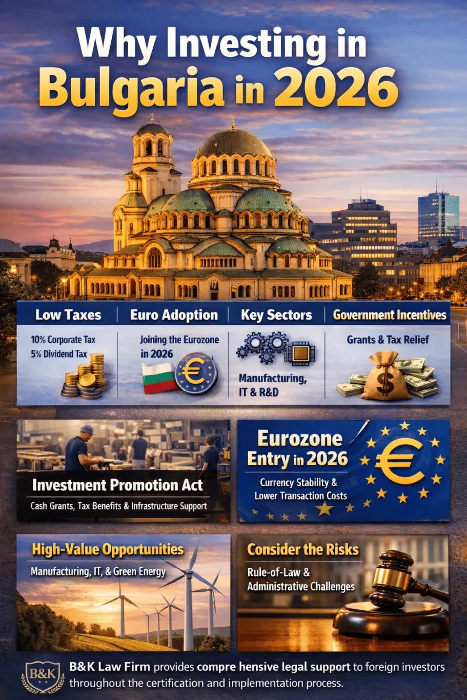 Investing in Bulgaria: Government Incentives You Can’t Ignore in 2026