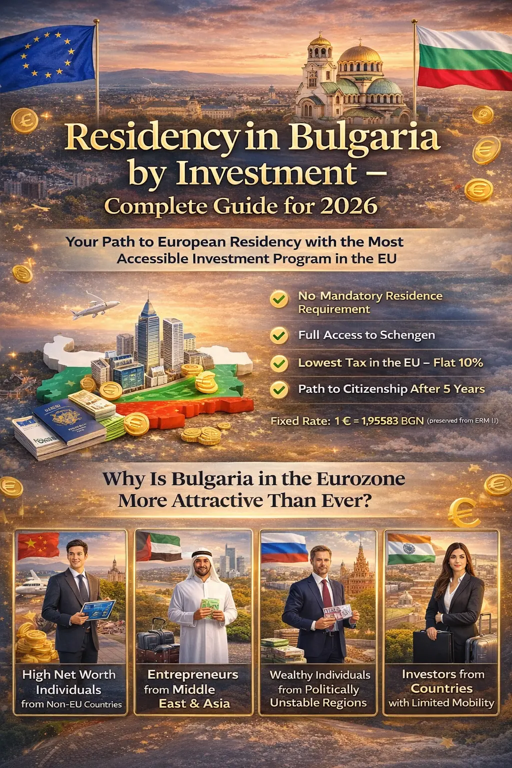 How to Get Residence in Bulgaria by Investment Strategies